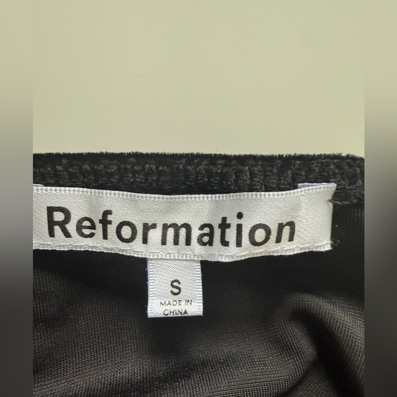 Reformation Velvet Mini Dress - Picture 8 of 10